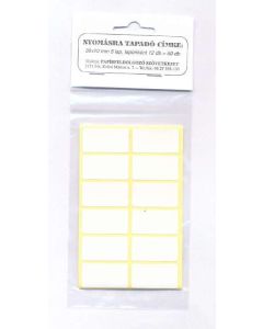 ÖNTAPADÓS CIMKE 38X20 MM 60 DB/TASAK