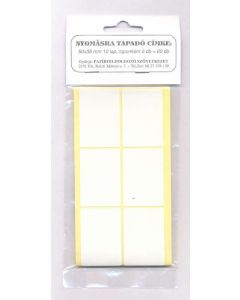 ÖNTAPADÓS CIMKE 50X35 MM 60 DB/CSOMAG