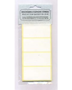 ÖNTAPADÓS CIMKE 80X40 MM 60DB/CSOM