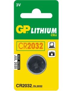ELEM GP LÍTIUM GOMBELEM 3V, CR2032-C5/2032-7C5