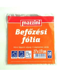 BEFŐZŐ FÓLIA 17X17CM 50DB/CS