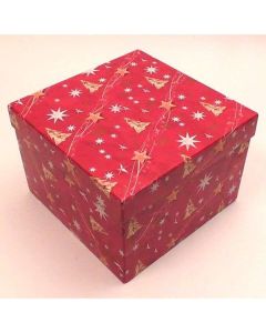 NÉGYZETALAPÚ DÍSZDOBOZ N-4, 20*20*14