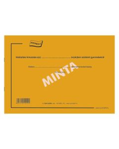 C.3334-5/2009 VÉDŐOLTÁSI KIMUTATÁS, 50 LAPOS FEKVŐ, A/4