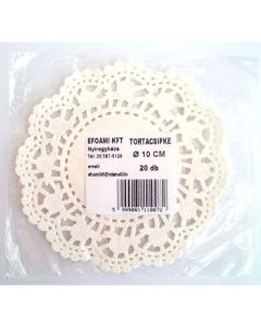 TORTACSIPKE KEREK, 10 CM, 20DB/CS