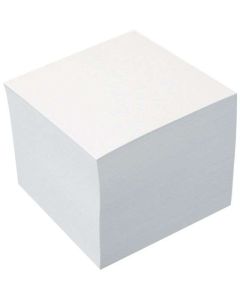 TÉPŐTÖMB 9,5*9,5 CM EXTRA HÓFEHÉR 1000 ÍV/TÖMB NYOMELL (RAGASZTÁS NÉLKÜL)