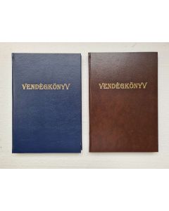 VENDÉGKÖNYV A/4, MŰBŐR