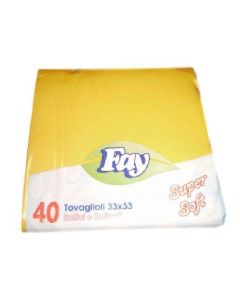 SZALVÉTA 33X33 CM 2RÉTEGŰ SZÍNES,40/CS. TEXTIL HATÁSÚ 1123