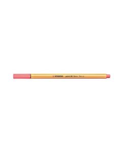 TŰFILC STABILO, POINT  FINE 0,4 MM, NEON PIROS