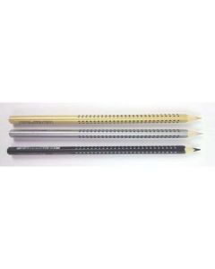 SZÍNES CERUZA FABER CASTELL GRIP 2001, EZÜST