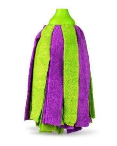 FELMOSÓFEJ MOP BONUS MIKROSZÁLAS 150GR, ZÖLD/LILA