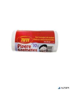 PIPERE SZEMETES, TUTI, FEHÉR, 34X44CM, 10 LITERES
