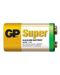 ELEM GP SUPER ALKÁLI 9V, FÓLIÁS, 1DB/CSOMAG