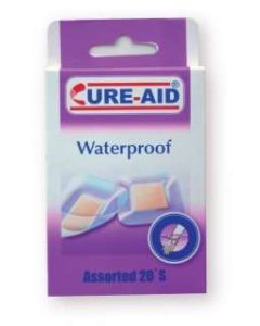 SEBTAPASZ CURE-AID VÍZÁLLÓ 20DB/DOBOZ