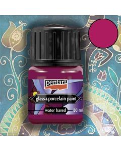 ÜVEG ÉS PORCELÁNFESTÉK 30ML MAGENTA