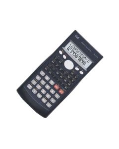 SZÁMOLÓGÉP DELI, TUDOMÁNYOS 240 FUNKCIÓ 10+2 DIGIT, 2 SOROS KIJELZŐ, FEKETE