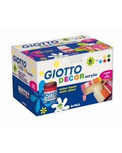 AKRILFESTÉK GIOTTO/FILA, 6X25 ML