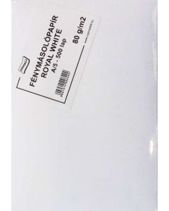 FÉNYMÁSOLÓPAPÍR A/5, 80 GR, 500 ÍV/CSOMAG