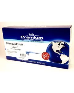 TONER HP, 7115X/2613/2624X, UTÁNGYÁRTOTT, 3500 OLDAL, FEKETE