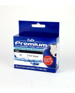 TINTAPATRON EPSON, T1631 ZAFIR V2, UTÁNGYÁRTOTT, 17ml, FEKETE