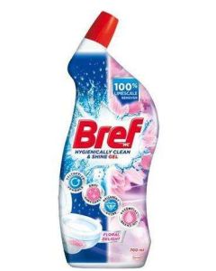 BREF WC TISZTÍTÓ GÉL, POWER AKTÍV, FLOWER, 700 ML