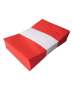 BORÍTÉK LC/6, KASKAD, 50DB/CSOMAG, VÖRÖS