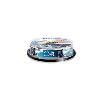 CD Philips CD-R80CB*10 cake-box 52x csomag