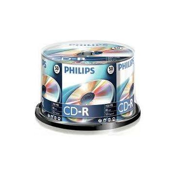 CD PHILIPS, R80CB, 50 CAKE-BOX, 52X