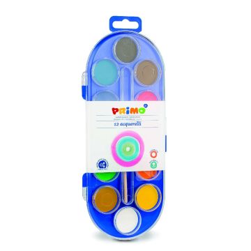 VÍZFESTÉK PRIMO, 12 DB-OS, 30MM
