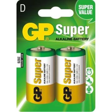 ELEM GP SUPER ALKÁLI GÓLIÁT, LR20/GP13A-C2, 2DB/BLISZTER