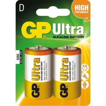 ELEM GP ULTRA ALKÁLI GÓLIÁT, LR20/GP13AU-2U2, 2DB/BLISZTER