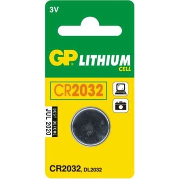 ELEM GP LÍTIUM GOMBELEM 3V, CR2032-C5/2032-7C5