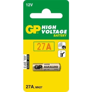 ELEM GP ALKÁLI RIASZTÓ 12V 20MAH, 27A-CP/27A-2C5, 1DB/BLISZTER