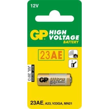 ELEM GP ULTRA ALKÁLI RIASZTÓ 12V 23A 55MAH, 23AE-C5/23AE-2C5, 1DB/BLISZTER