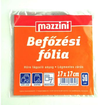 BEFŐZŐ FÓLIA 17X17CM 50DB/CS