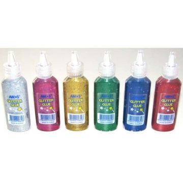 DEKOR CSILLÁM RAGASZTÓ 22ML AMOS 6403 ARANY/EZÜST/KÉK/PIROS/ZÖLD