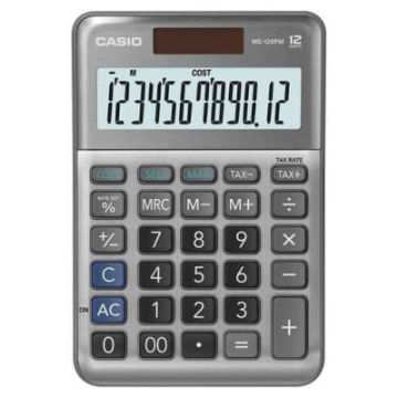 SZÁMOLÓGÉP CASIO MS-120 FM