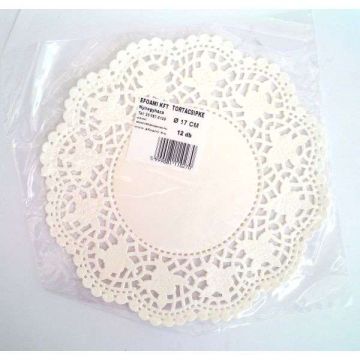 TORTACSIPKE KEREK, 17 CM , 12DB/CS