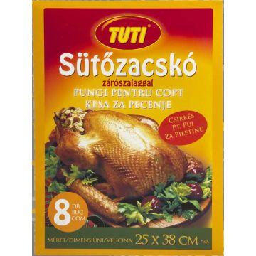 SÜTŐFÓLIA TUTI, CSIRKÉS, 25X38, 8DB-OS