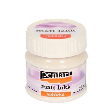 PENTART FEDŐLAKK MATT 50ML, 2450