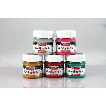 PENTART AKRILFESTÉK FÉNYES 50ML BÉZS, 2033