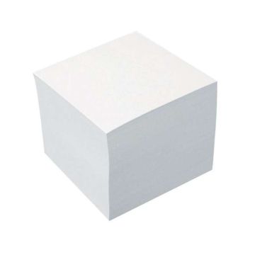 TÉPŐTÖMB 9,5*9,5 CM RAGASZTOTT EXTRA HÓFEHÉR 1000 ÍV/TÖMB NYOMELL
