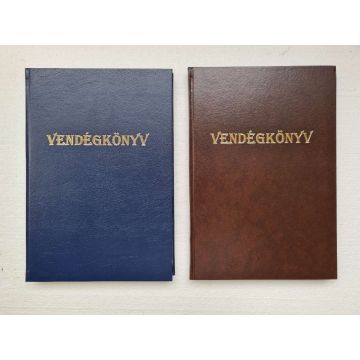 VENDÉGKÖNYV A/4, MŰBŐR