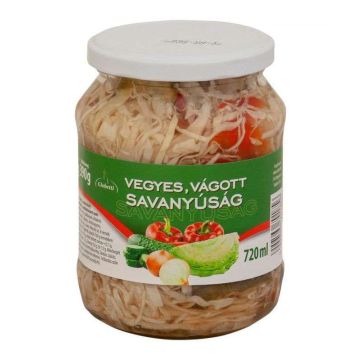 SAVANYÚSÁG VÁGOTT VEGYES ÜVEGESSAVANYÚSÁG VÁGOTT VEGYES ÜVEGES, 680 G
